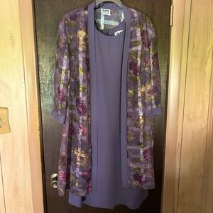 Women’s Petite Dress - Shell with Duster Cover